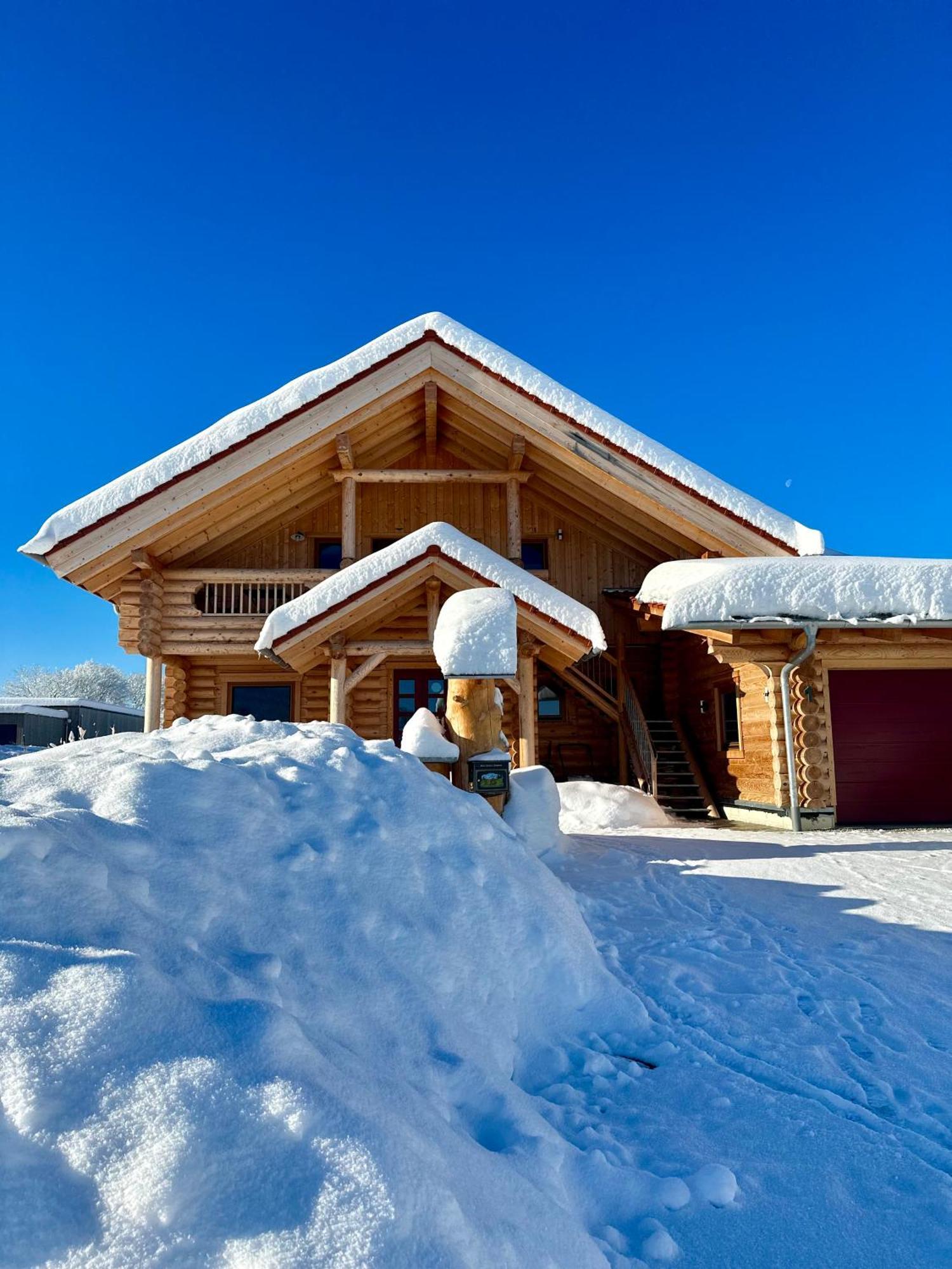 "Allgaeu-Herzl" Alpenchalet Fuer Zwei Ruckholz Exterior photo