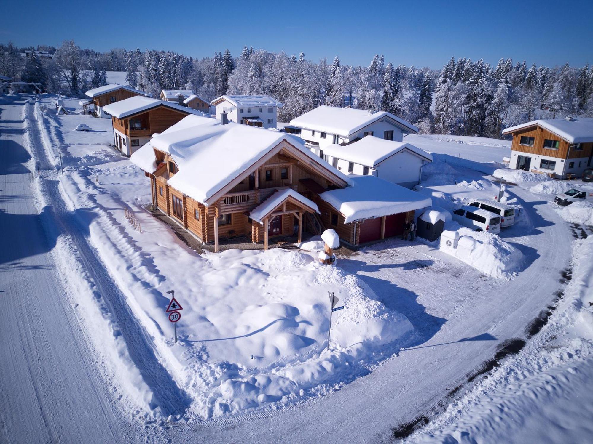 "Allgaeu-Herzl" Alpenchalet Fuer Zwei Ruckholz Exterior photo